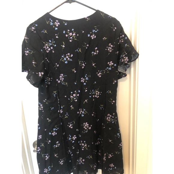 Lush button front skater dress - Picture 3 of 3